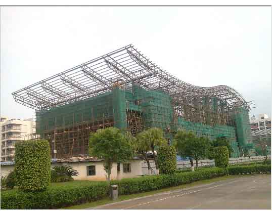 阆中广州女子职业技术学院网架工程